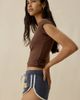 BDG BDG Runner Low-Rise Micro Sweat Shorts in Navy, Women's at Urban Outfitters - 4