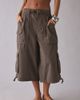 BDG BDG San Diego Cropped Baggy Cargo Pant in Brown, Women's at Urban Outfitters - 2