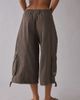 BDG BDG San Diego Cropped Baggy Cargo Pant in Brown, Women's at Urban Outfitters - 3