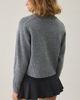 BDG BDG So Soft V-Neck Cardigan in Dark Grey, Women's at Urban Outfitters - 3