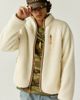 BDG BDG Solid Polar Fleece Zip-Up Jacket in Ivory, Men's at Urban Outfitters - 1