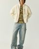 BDG BDG Solid Polar Fleece Zip-Up Jacket in Ivory, Men's at Urban Outfitters - 2