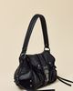 BDG BDG Sophia Buckled Faux Leather Shoulder Bag in Black, Women's at Urban Outfitters - 3