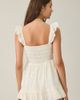 BDG BDG Sunny Polka Dot Smocked Ruffle Romper in White, Women's at Urban Outfitters - 2