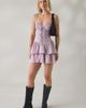 BDG BDG Sweet Talker Lace Trim Corset Mini Dress in Lavender, Women's at Urban Outfitters - 2