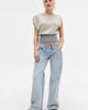 BDG Urban Outfitters BDG Urban Outfitters Bailey Stripe Boat Neck Crop Top - 4