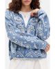 BDG Urban Outfitters BDG Urban Outfitters Bandana Jacquard Zip-Up Hoodie - 1