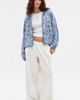 BDG Urban Outfitters BDG Urban Outfitters Bandana Jacquard Zip-Up Hoodie - 4