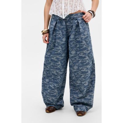 BDG Urban Outfitters BDG Urban Outfitters Bobbi Camo Wide Leg Pants