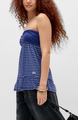 BDG Urban Outfitters BDG Urban Outfitters Brittney Stripe Strapless Top