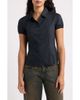 BDG Urban Outfitters BDG Urban Outfitters Clover Short Sleeve Button-Up Shirt - 1