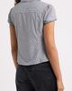 BDG Urban Outfitters BDG Urban Outfitters Clover Stripe Short Sleeve Button-Up Shirt - 2