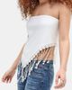 BDG Urban Outfitters BDG Urban Outfitters Fringe Strapless Top - 1