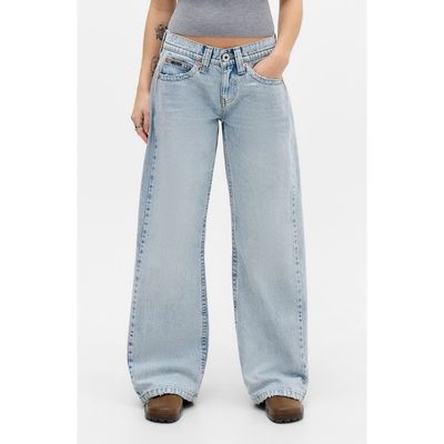 BDG Urban Outfitters BDG Urban Outfitters Kayla Low Rider Wide Leg Jeans