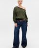 BDG Urban Outfitters BDG Urban Outfitters Kurt Striped Off the Shoulder Top - 4