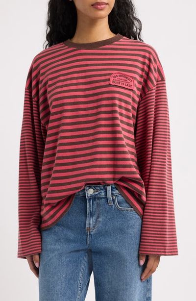 BDG Urban Outfitters BDG Urban Outfitters Mixed Stripe Long Sleeve T-Shirt