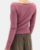 BDG Urban Outfitters BDG Urban Outfitters NYC Slash Stripe Long Sleeve Top - 2
