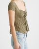 BDG Urban Outfitters BDG Urban Outfitters Piper Asymmetric Hem Stretch Lace Top - 3