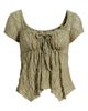 BDG Urban Outfitters BDG Urban Outfitters Piper Asymmetric Hem Stretch Lace Top - 5