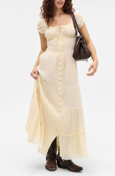 BDG Urban Outfitters BDG Urban Outfitters Tiana Maxi Peasant Dress