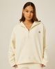 Be Athletica Be Athletica Varsity Athletica Quarter Zip Sweatshirt - 1