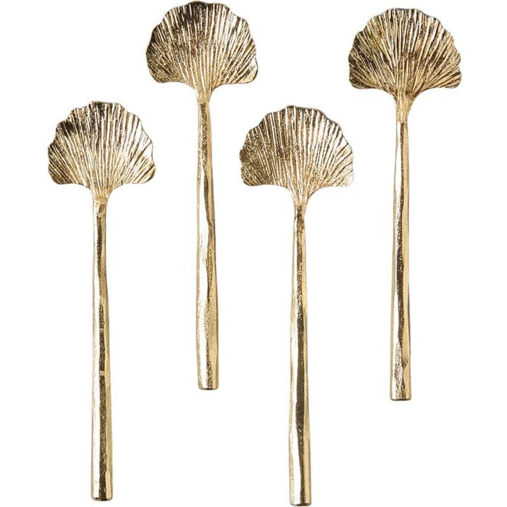 Be Home Be Home Gingko Mini Spoons -Set of 4