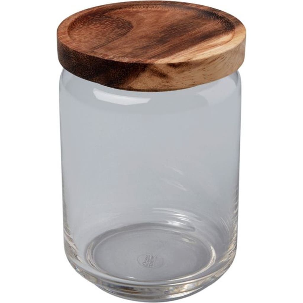 Be Home Be Home Glass Container with Acacia Lid