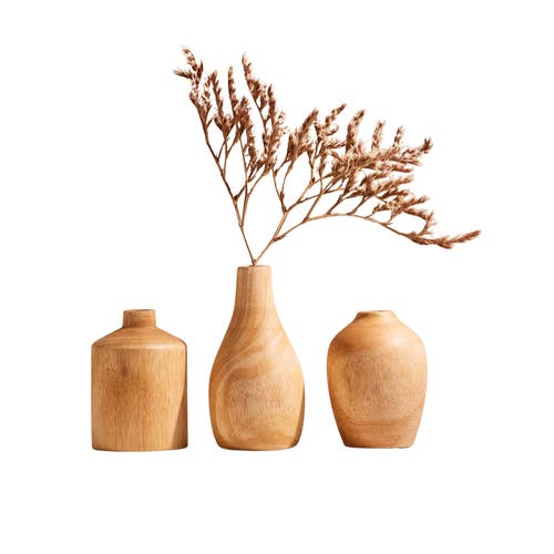 Be Home Be Home Kiln Mango Mini Vases - Set of 3 