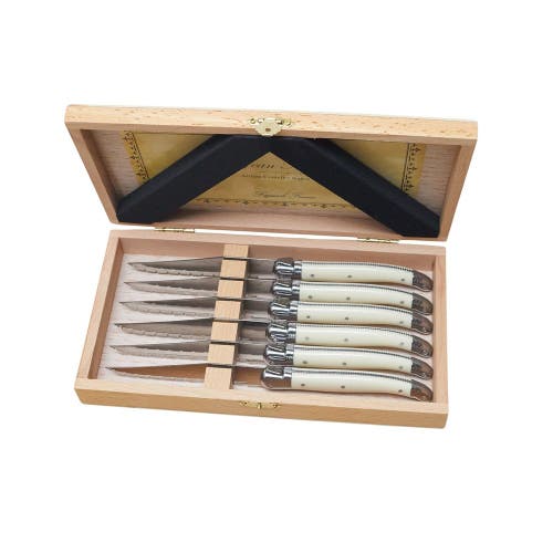 Be Home Be Home Laguiole 6 Piece Steak Knife Set