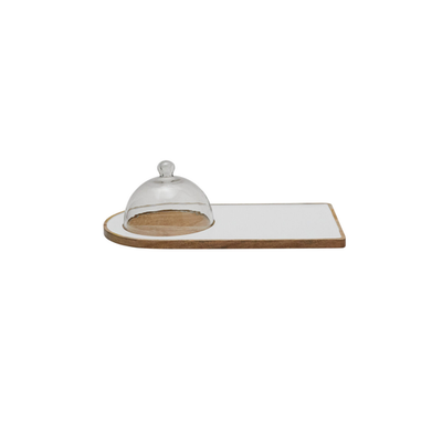 Be Home Be Home Madras Classic Cheese Cloche