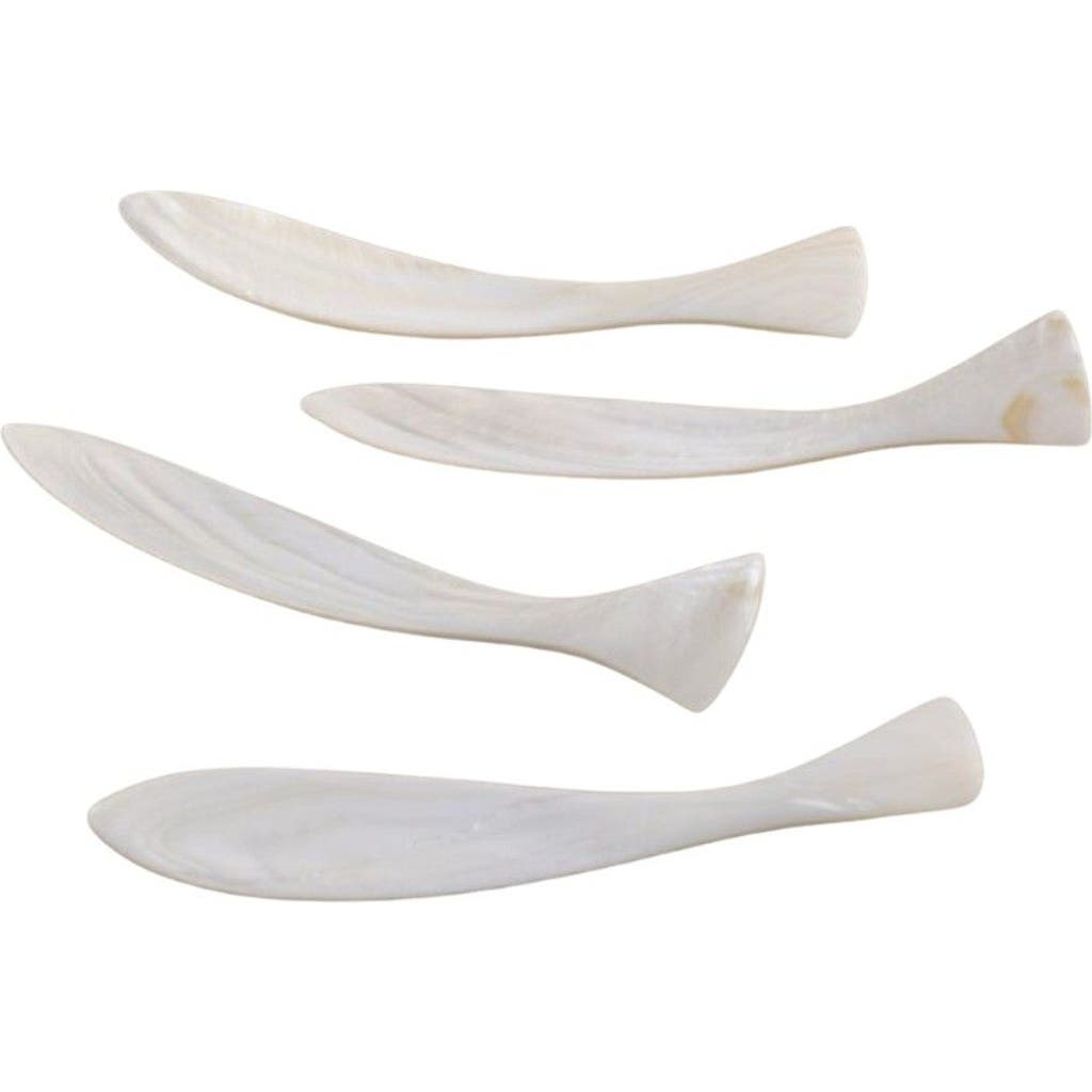 Be Home Be Home Minnow Shell Spreaders - Set of 4