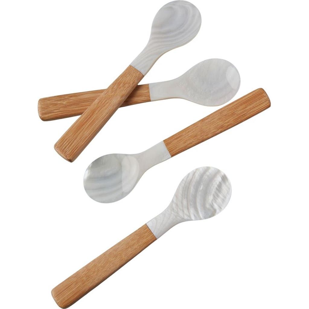 Be Home Be Home Shell & Spoons - Set of 4