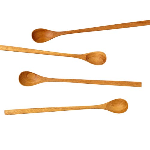 Be Home Be Home Teak Long Spoons - Set of 4 