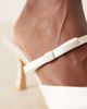 Be Mine Be Mine Bridal Demina heeled mules in ivory satin-White - 2