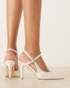 Be Mine Be Mine Bridal Kanica heeled pumps in ivory satin-White - 3