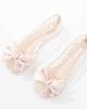 Be Mine Be Mine Bridal Nelly bow flat shoes in blush-Pink - 4