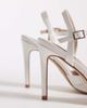 Be Mine Be Mine Bridal Rysha pointed toe heeled shoes with flower detailing in ivory-White - 3