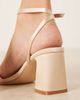 Be Mine Wide Fit Be Mine Wide Fit Bridal Cora block heeled sandals in rose satin-pink - 3