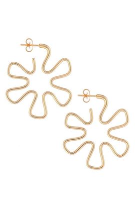 Bea Bongiasca Bea Bongiasca Daisy Hoop Earrings