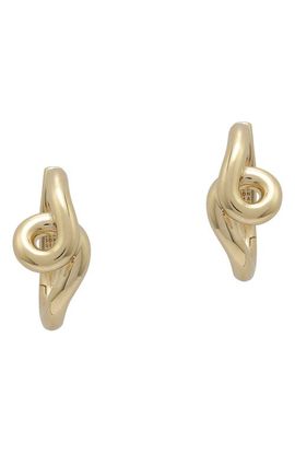 Bea Bongiasca Bea Bongiasca Small Wave Hoop Earrings