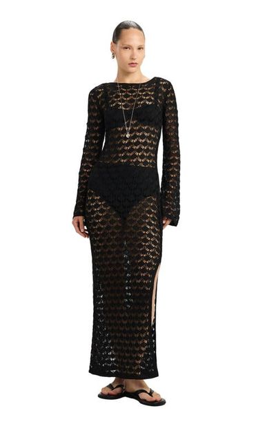 Beach Life by Gottex Beach Life by Gottex Rama Open Back Crochet Maxi Dress Cover-Up