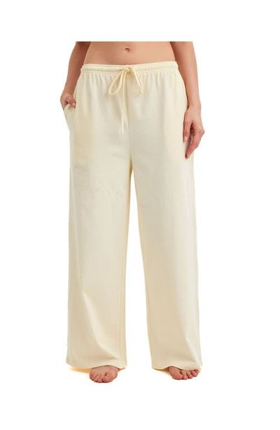 Beach Life by Gottex Beach Life by Gottex Summer Lounge Cotton Wide Leg Pant