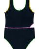 Beach Lingo Beach Lingo Kids' Color Coded Whipstitch Two-Piece Swimsuit - 3