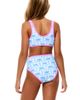 Beach Lingo Beach Lingo Kids' Contrast Piping Two-Piece Swimsuit - 4