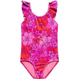Beach Lingo Beach Lingo Kids' Floral Ruffle One-Piece Swimsuit