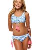 Beach Lingo Beach Lingo Kids' Floral Tassel Two-Piece Swimsuit - 2