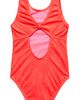 Beach Lingo Beach Lingo Kids' Jacquard Open Back One-Piece Swimsuit - 2