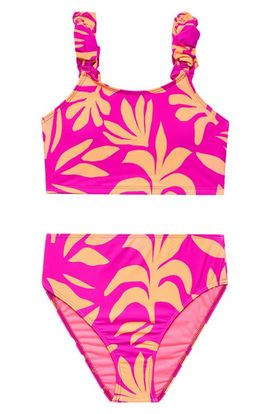 Beach Lingo Beach Lingo Kids' Puff Strap Two-Piece Swimsuit
