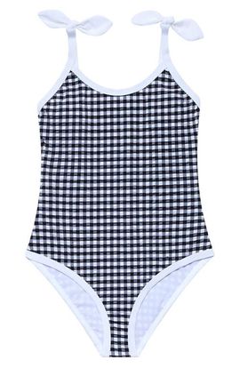 Beach Lingo Beach Lingo Kids' Smocked One-Piece Swimsuit
