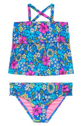 Beach Lingo Beach Lingo Kids' Tankini Two-Piece Swimsuit